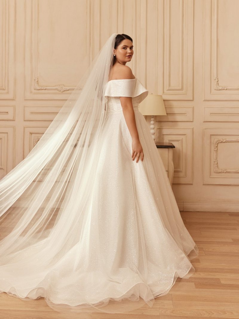 Νυφικό plus size Dana Brendi - Image 3