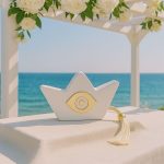 Διακοσμητικό Καραβάκι Λευκό με Μάτι 24031 - Image 2