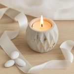 Γεωμετρικό Διακοσμητικό με Φύλλα Χρυσού και Ρεσώ 24025Α - Image 2