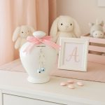 Κουμπαράς με Μεταλλικό Κορίτσι 1023Β - Image 2