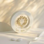 Στεφάνι Ελιάς με Ευχές Διακοσμητικό 24050 - Image 2